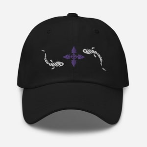 Embroidered Spider Leader Dad Hat