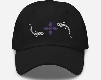 Bestickter Spinnenführer Papa Hut