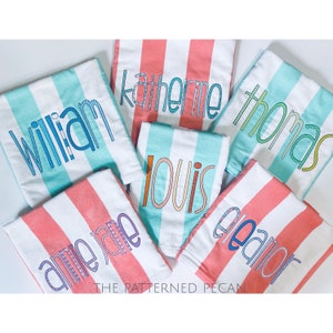 Beach Towel, Personalized Beach Towel, Custom Beach Towel, Monogrammed Beach Towel, Kids Beach Towel, Pool Towel, Cabana Towel, Personalized