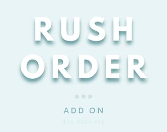 Rush Order Upgrade: Guarantee Delivery Date