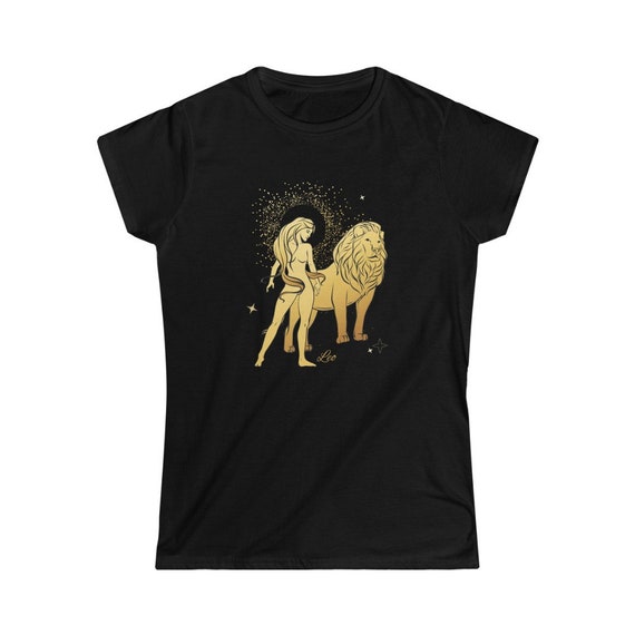 Leo - Occult Dropout Women&#39;s Softstyle Tee Short Sleeve T-shirt Custom Zodiac Symbol Birthday Gift Mothers Day Gift Anniversary Gift