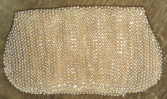 Vintage Beaded Evening Bag - image 2