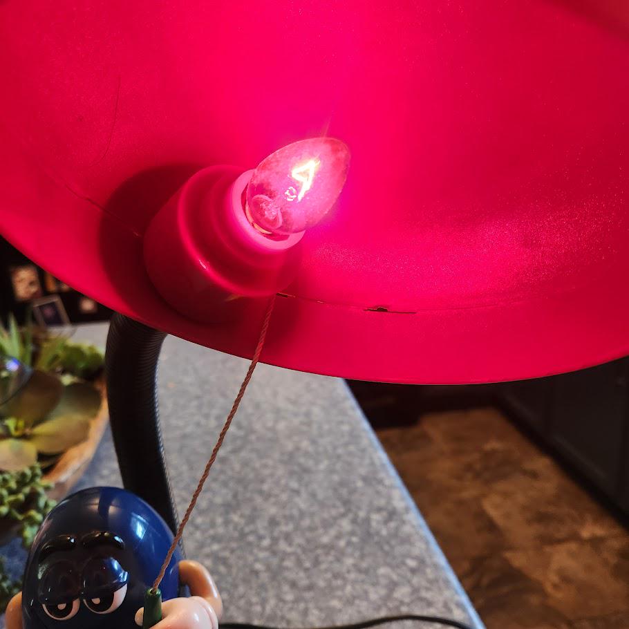 Blue M&M Talking Desk Lamp - Etsy