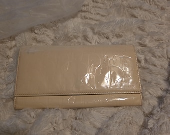 Christian Dior Diorissimo Patent Leather Wallet