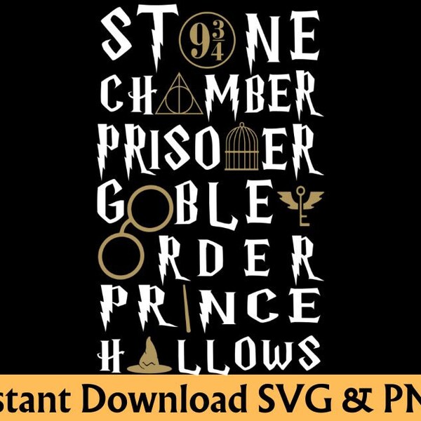 Sorcerers Stone Prince Hallows Shirt Sublimation Designs Stone Chamber Prisoner Goblet Orde Png Sorcerers Stone Ravenclaw Hufflepuff shirt