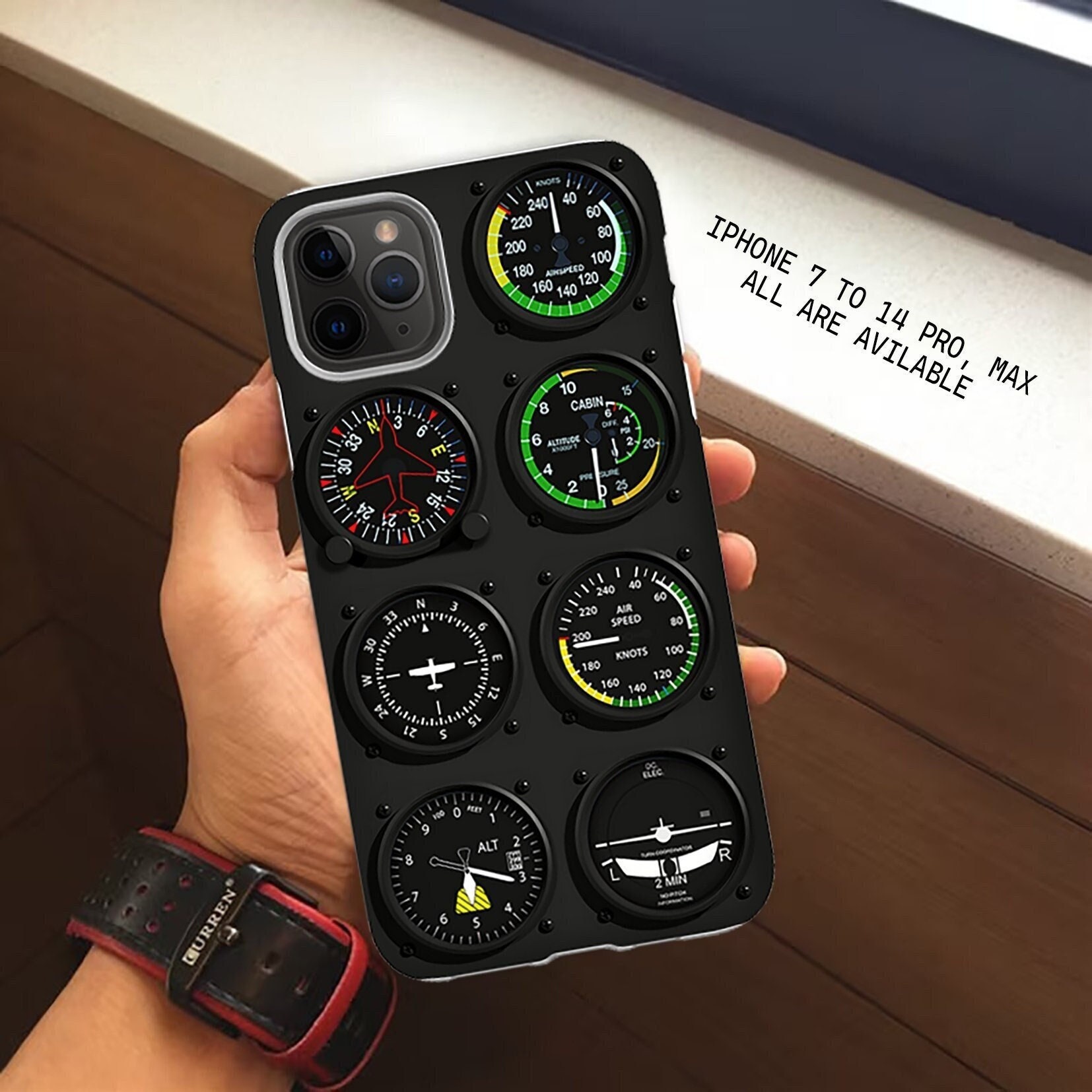 Basic 6 Pack Aviation iPhone Case Pilot Phone Cases Airplane Etsy