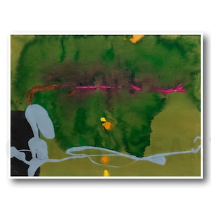 HELEN FRANKENTHALER, "Untitled (P94-29)" (1994), Giclee Fine Art Print, Abstract Expressionism, Wall Decor, Housewarming Gift