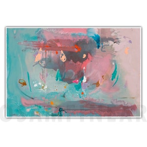 HELEN FRANKENTHALER, "Grey Fireworks" (1982), Giclee Fine Art Print, Abstract Expressionism, Wall Decor, Housewarming Gift, Collectible