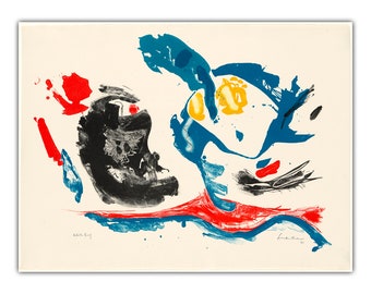 HELEN FRANKENTHALER, "First Stone" (1961), Giclee Fine Art Print, Abstract Expressionism, Wall Decor, Housewarming Gift, Collectible