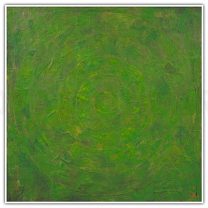 JASPER JOHNS, &quot;Green Target&quot; (1955), Giclee Fine Art Print, Neo-Dada, Pop Art, Abstract Expressionism