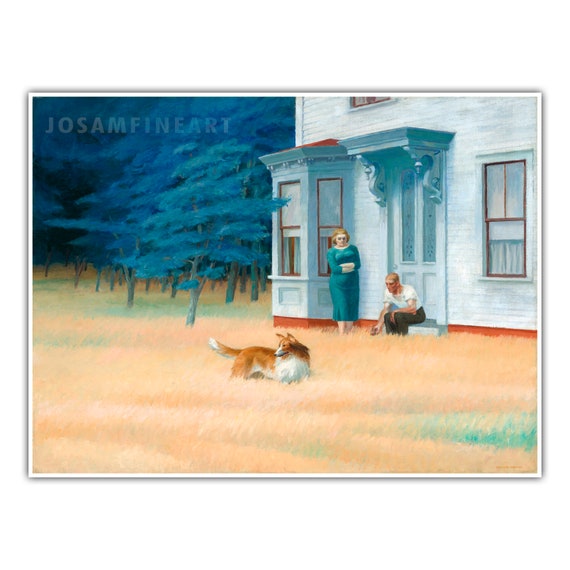 Edward Hopper Poster Cape Cod Evening 1939 Museum Print