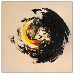 JUDIT REIGL, ""Centre de dominance"" (1958), Giclee Fine Art Print, Abstrakter Expressionismus, Wanddekoration, Einweihungsgeschenk, Sammlerstück."
