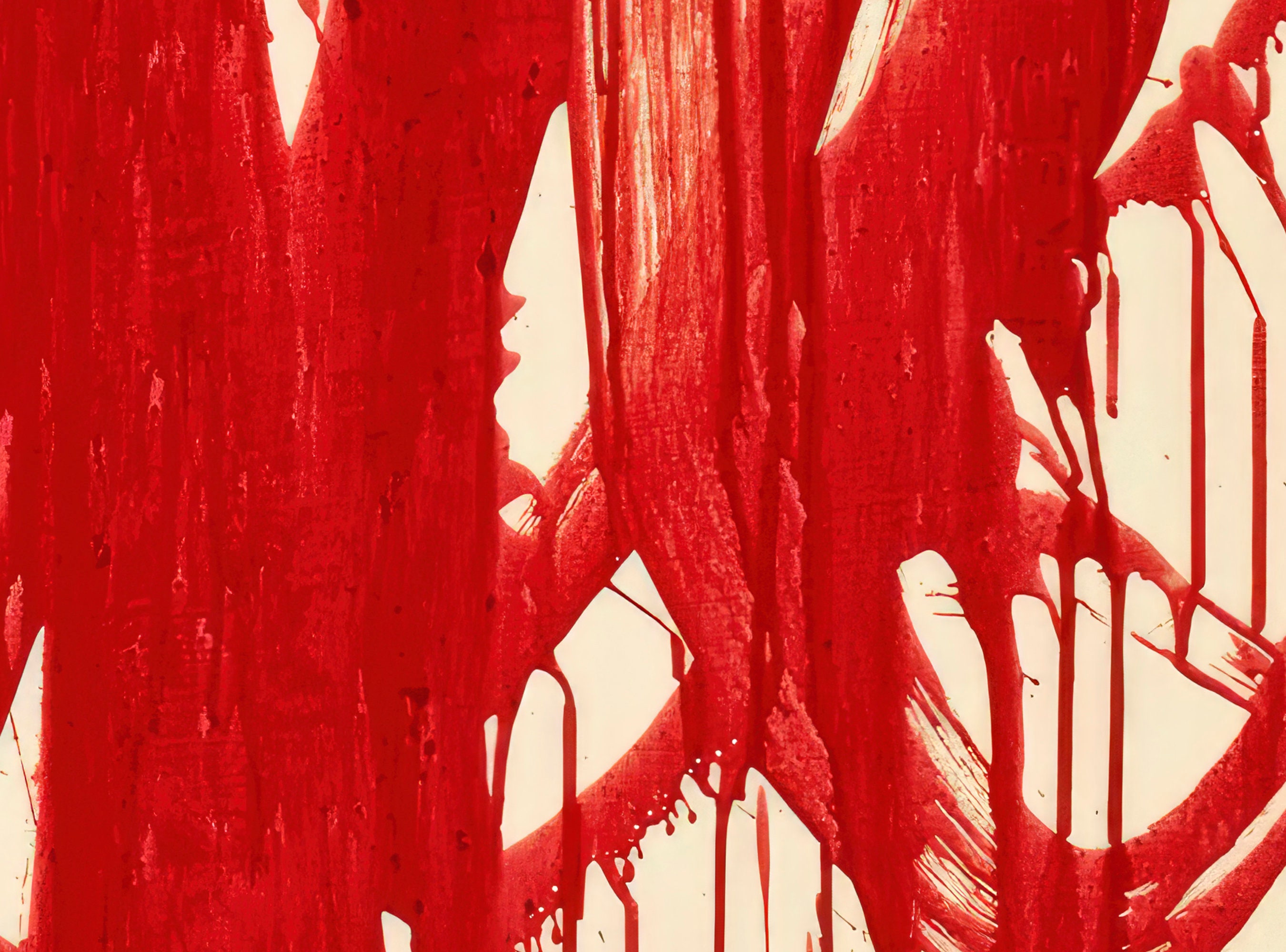 CY TWOMBLY、「無題」（2004年）、ジクレー版画、抽象表現主義、壁飾り