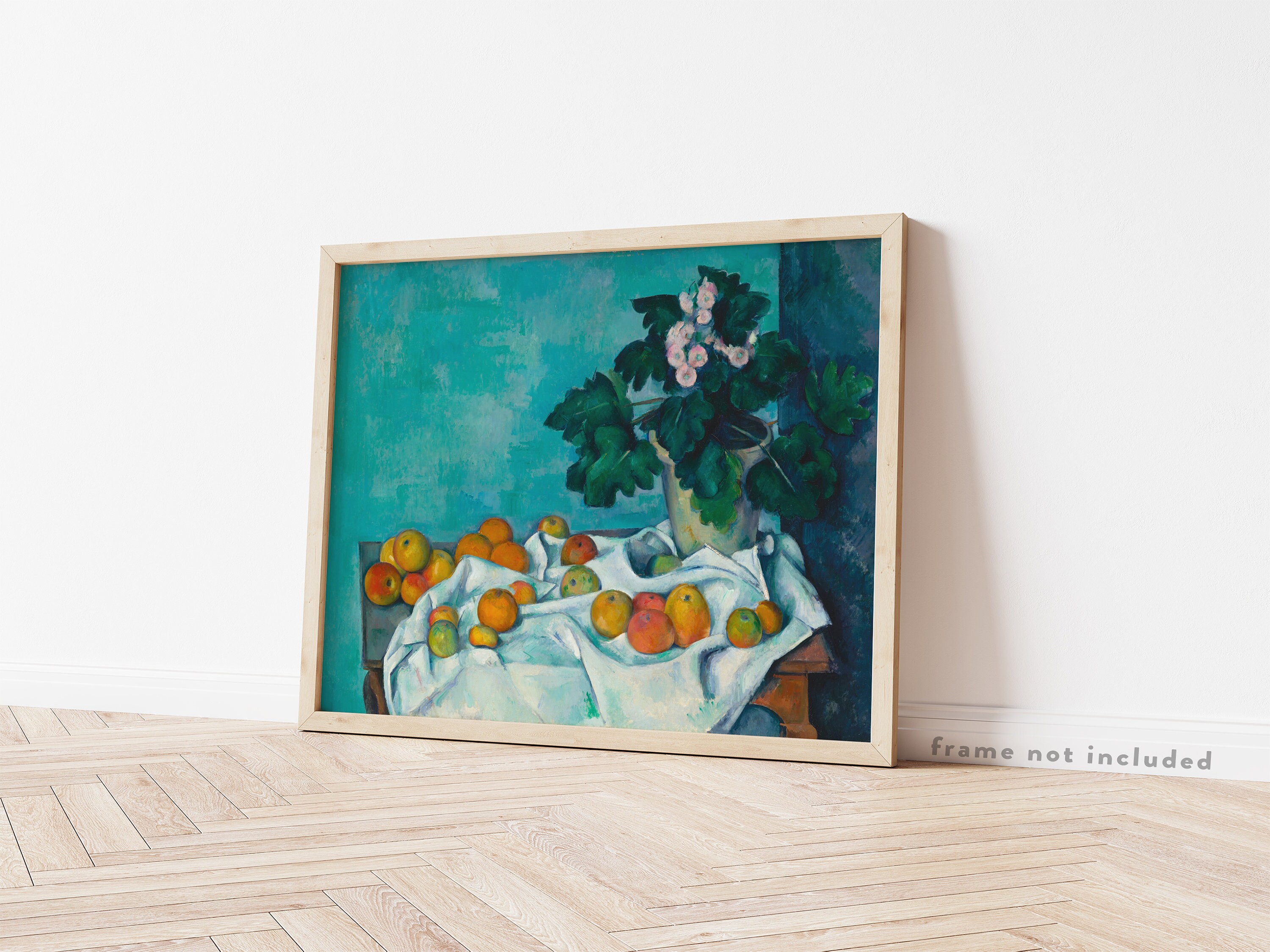 PAUL CÉZANNE, Still Life With Apples and a Pot of Primroses, 1890 ...