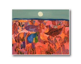 MW作「Realm of Appearances」（2018年）、ジクレー版画 - Etsy 日本