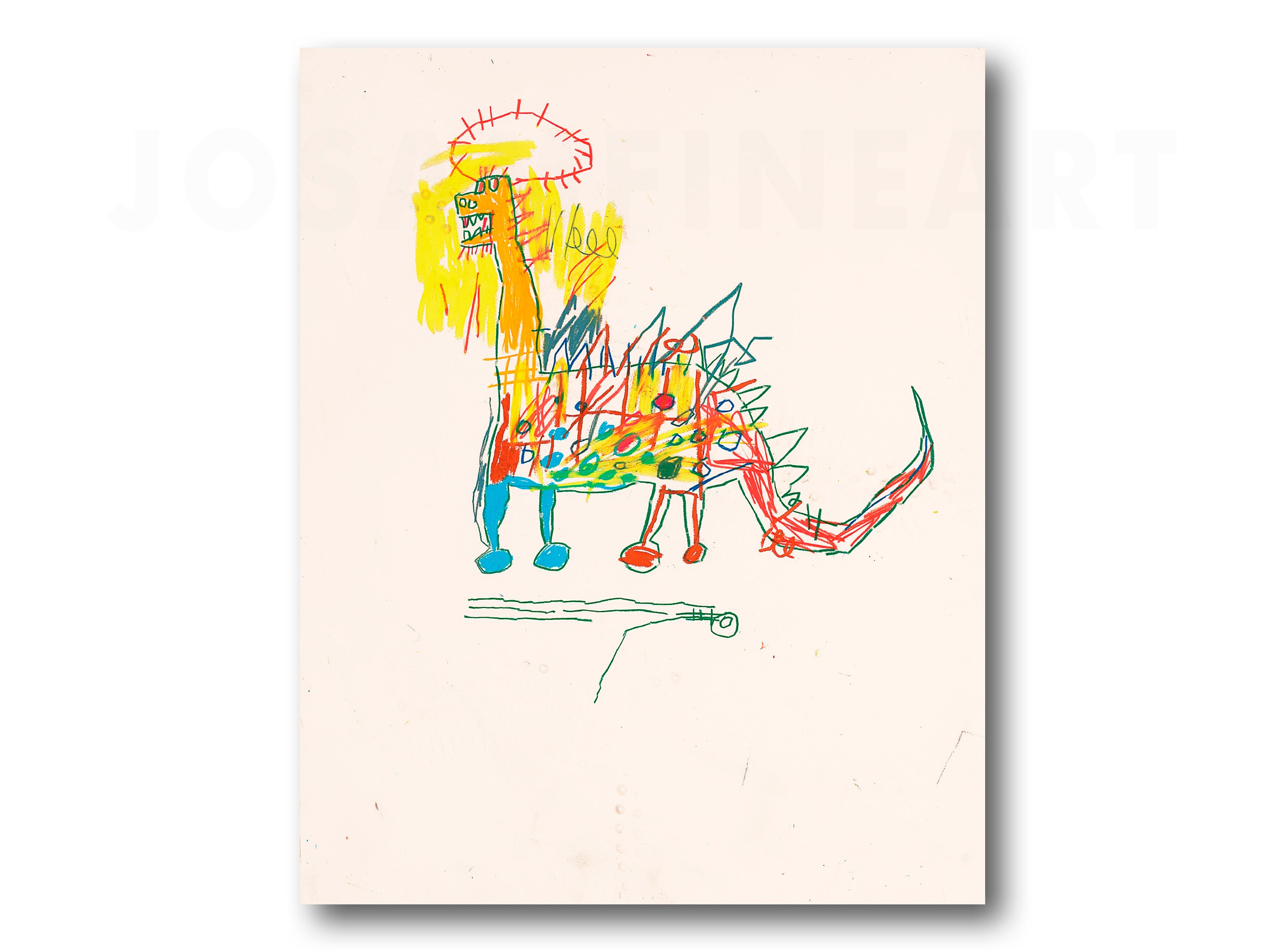 Dino jean michel basquiat - Etsy 日本