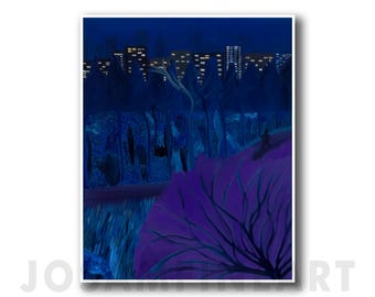 MW, "Solitude" (2018) Giclée Fine Art Print