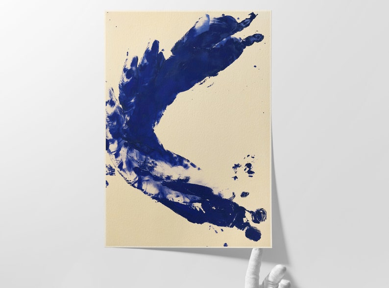 YVES KLEIN, Anthropometry: Princess Helena 1960, Giclee Fine Art Print, Abstract Expressionism image 3