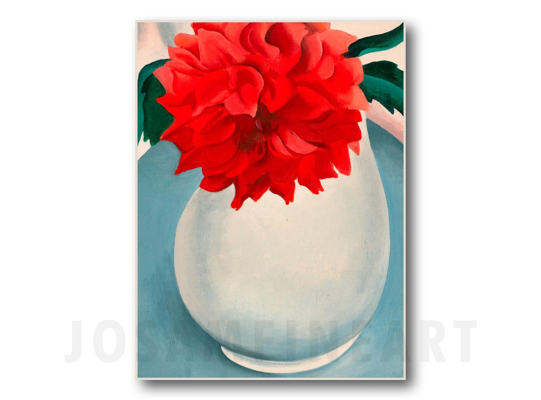 赤に白や黄などで花？を描く、モレッティ社の大型ミルフィオリ水滴型　1920年代の 赤に白や黄などで花？を描く、モレッティ社の大型ミルフィオリ水滴