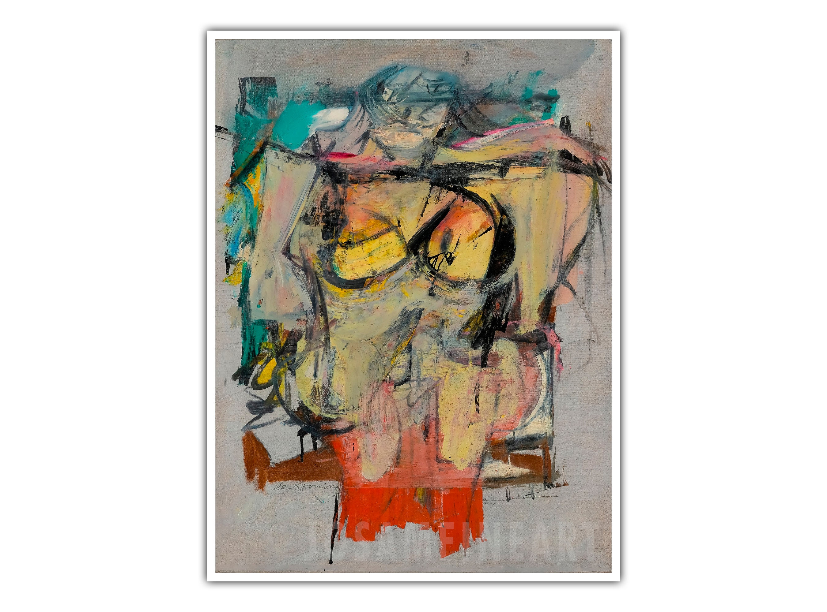 Willem de 2024 kooning woman i