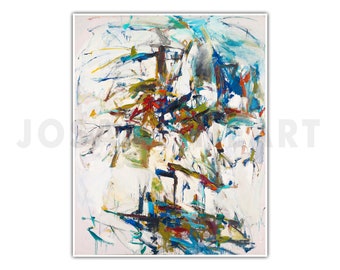 JOAN MITCHELL, "George Went Swimming at Barnes Hole, but It Got Too Cold" (1957), Giclee Fine Art Print, Abstract Expressionism, Wall Decor
