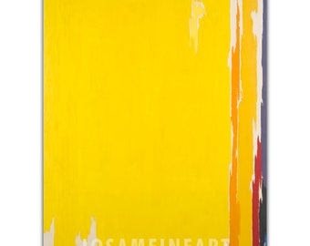 CLYFFORD STILL, « PH-374 » (1951), impression giclée d'art, expressionnisme abstrait, décoration murale, cadeau de pendaison de crémaillère, objet de collection