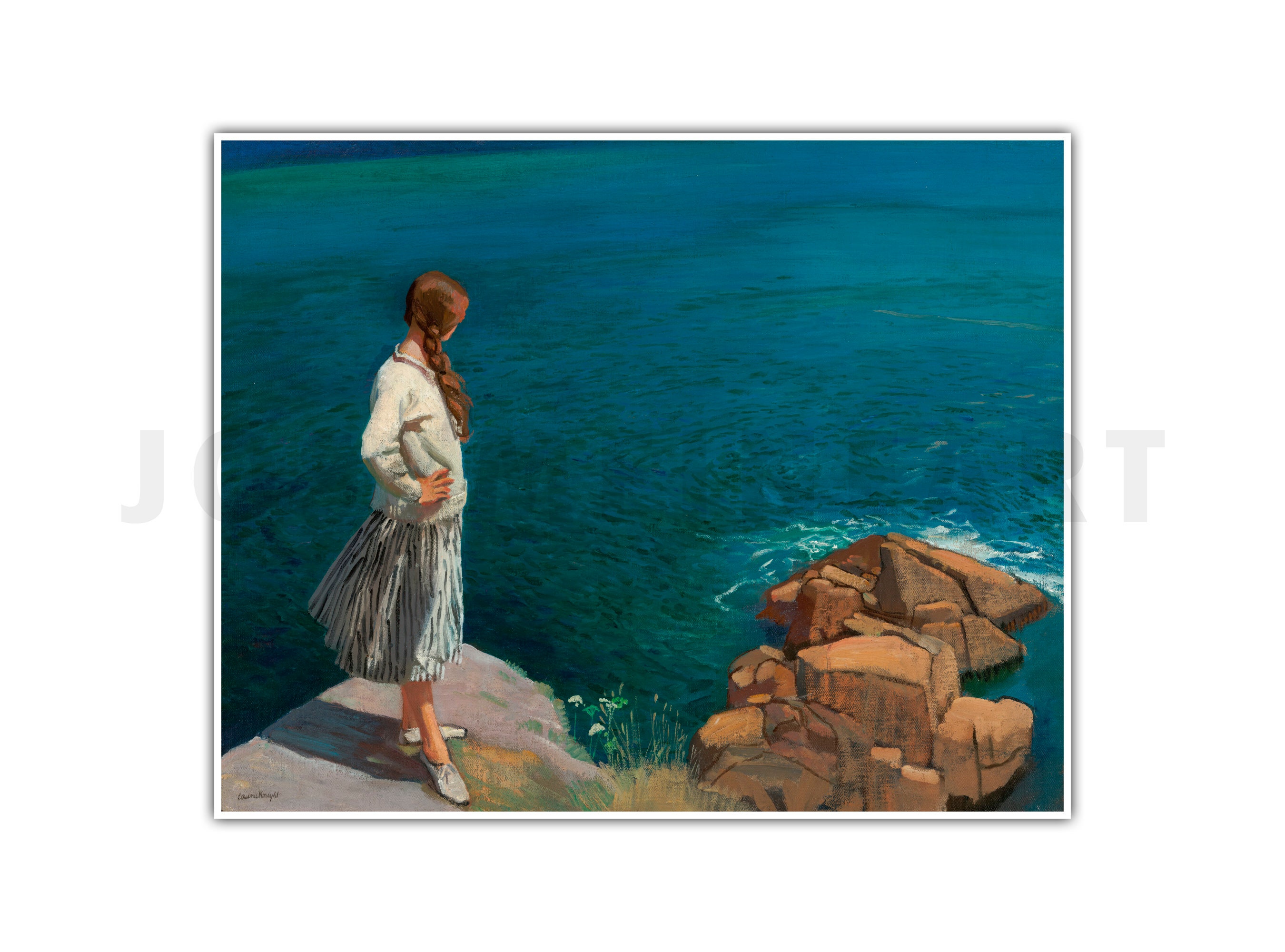 印象派 レオ·デグクレーナ 風景画 (1870-1941) アンティーク 印象派