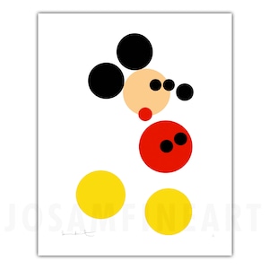 DAMIEN HIRST, „M icke y M 0use“ (2014), Giclee Fine Art Print, Wanddekoration, Einweihungsgeschenk, Sammlerstück