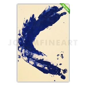 YVES KLEIN, Anthropometry: Princess Helena 1960, Giclee Fine Art Print, Abstract Expressionism image 1
