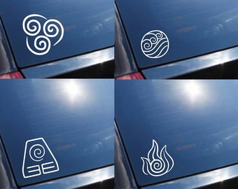 Last Airbender Fire Decal Sticker for Car Window Laptop and More # 936 