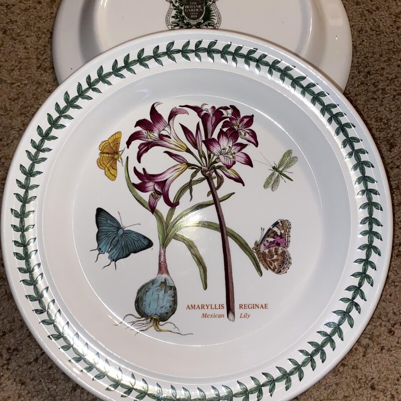 Botanical Plates - Etsy