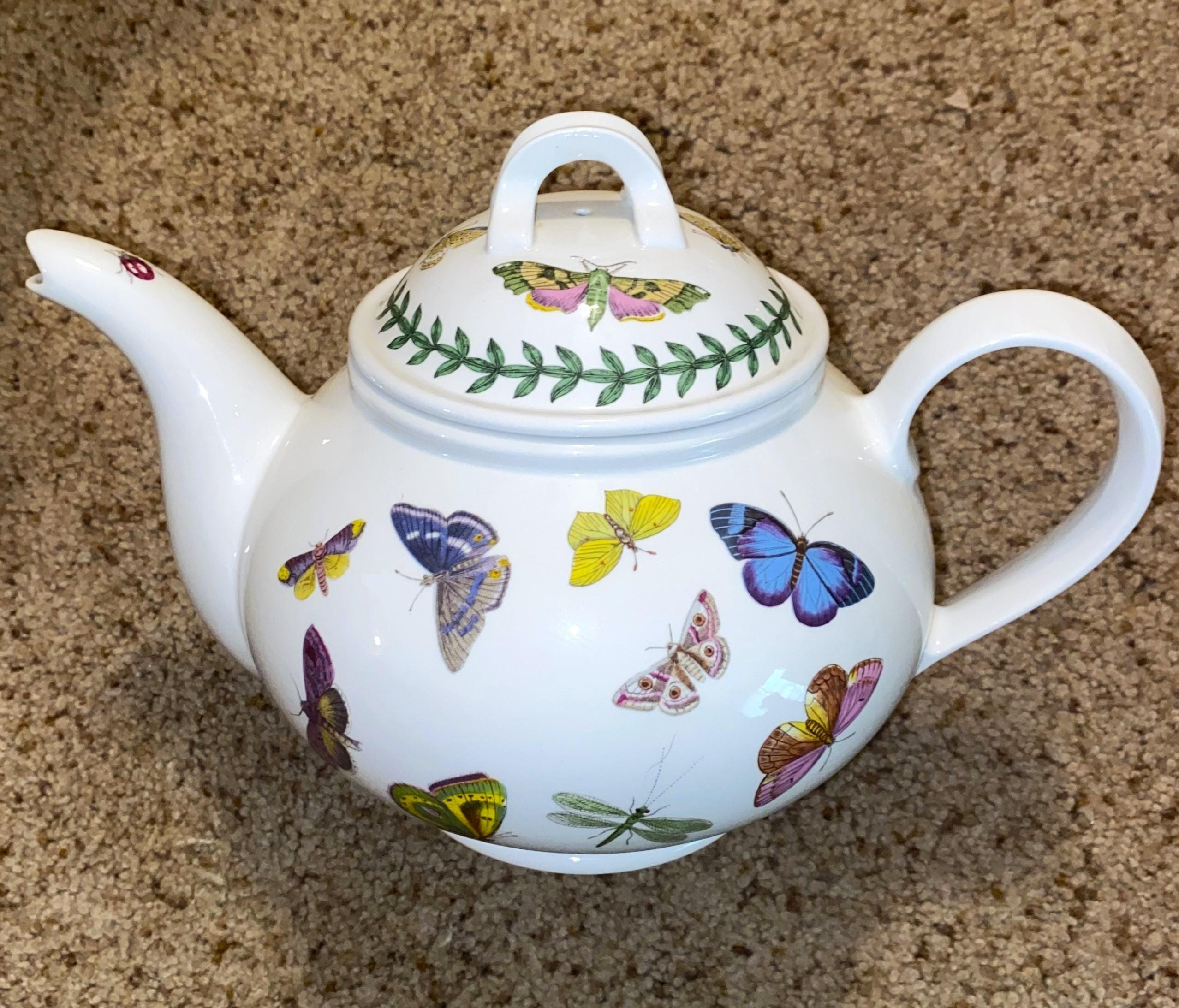 Portmeirion Teapot - Etsy