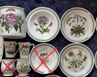 Portmeirion Botanic Garden Flatware or Serving set - Choose