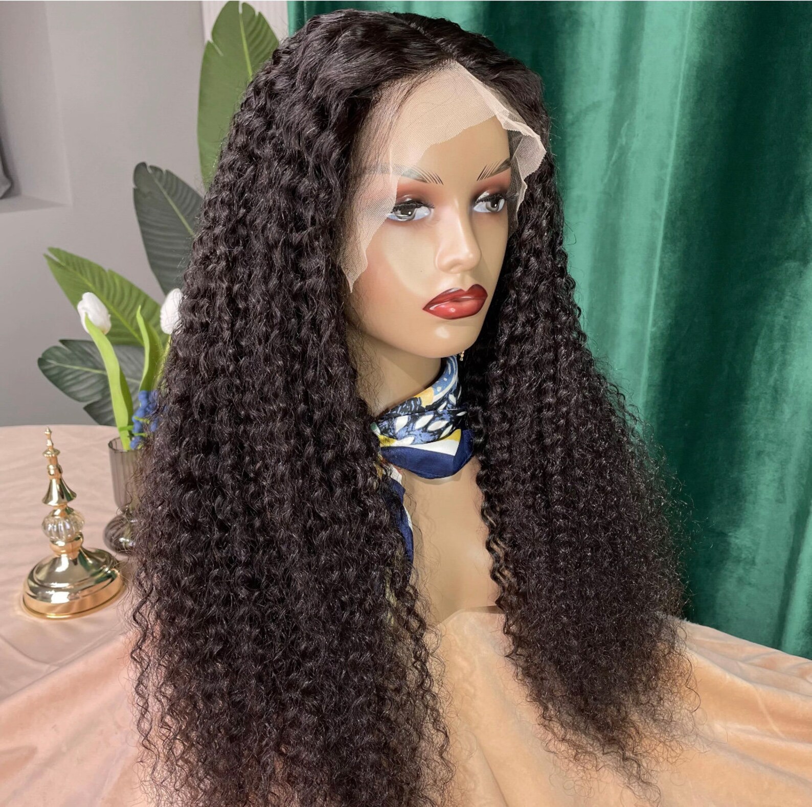 Brazilian Virgin Wig / 180 Density / 134 Transparent Lace Etsy