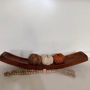 Cherry wood tray