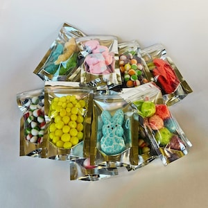 Freeze Dried Candy Sample Pack | 10 Sample Size Bags  | FAST SHIPPING |