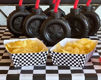 Fast One Racing Car Party Food Tray, Racing Theme One Year Boys Birthday, First 1st Wheels Birthday FO2