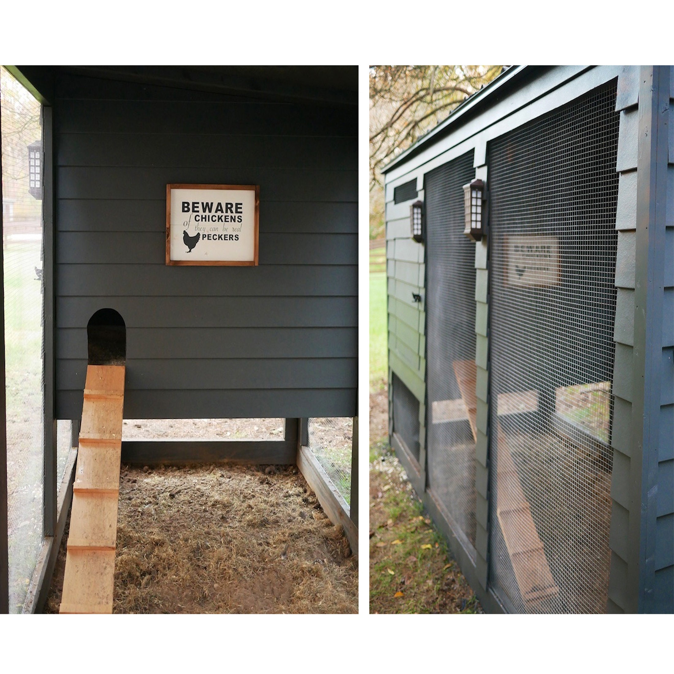 Modern Chicken Coop Plans - Diy Chicken Coop With Run Plans - Build ...