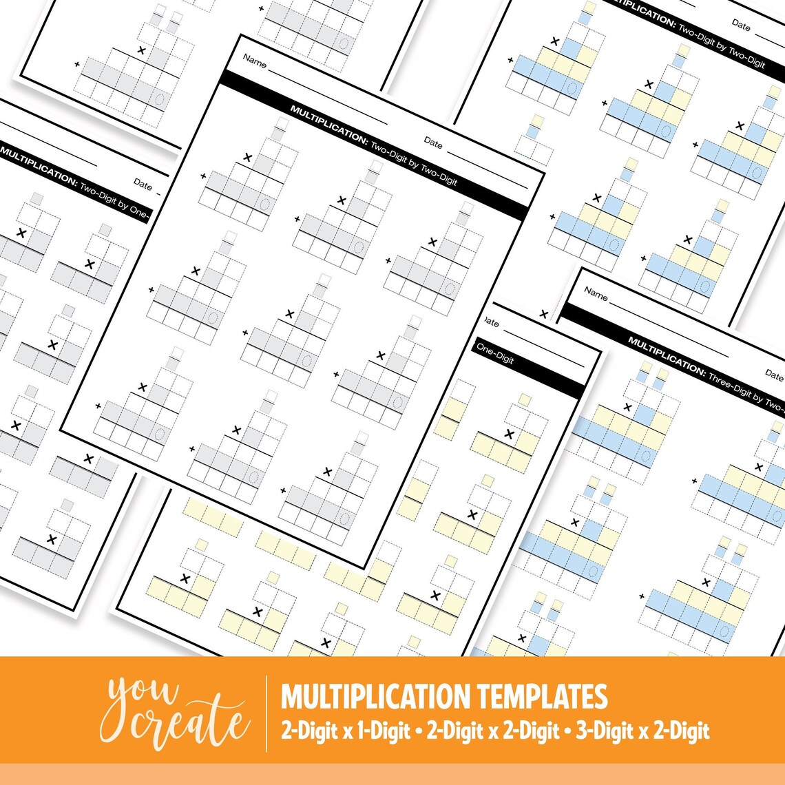 New Math Sheets Multiplication Multiplication Practice Sheets • Math Worksheet 2nd - 4th Grade ...