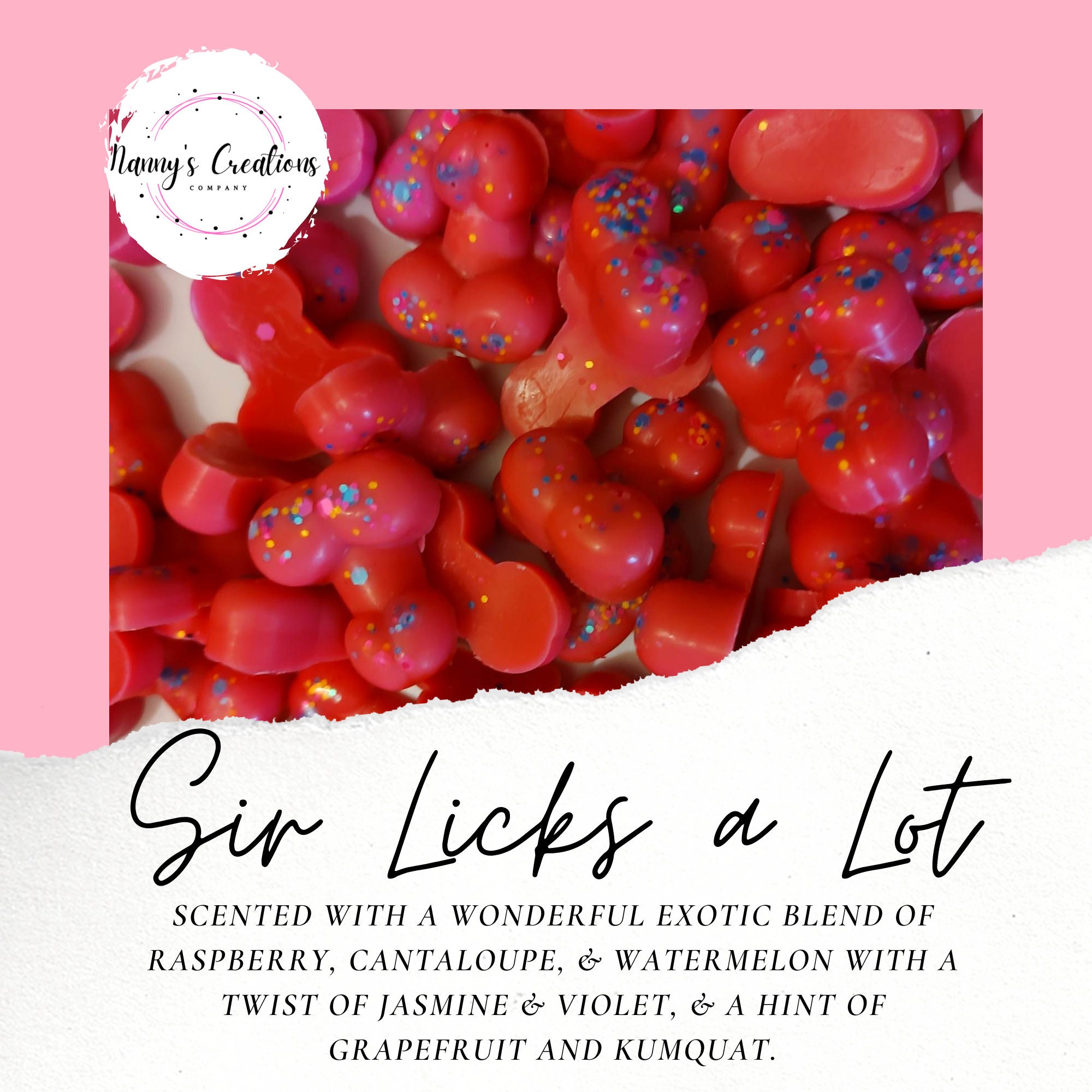 Sir Licks A Lot Highly Scented Bag of Dick Wax Melts Gift for Etsy