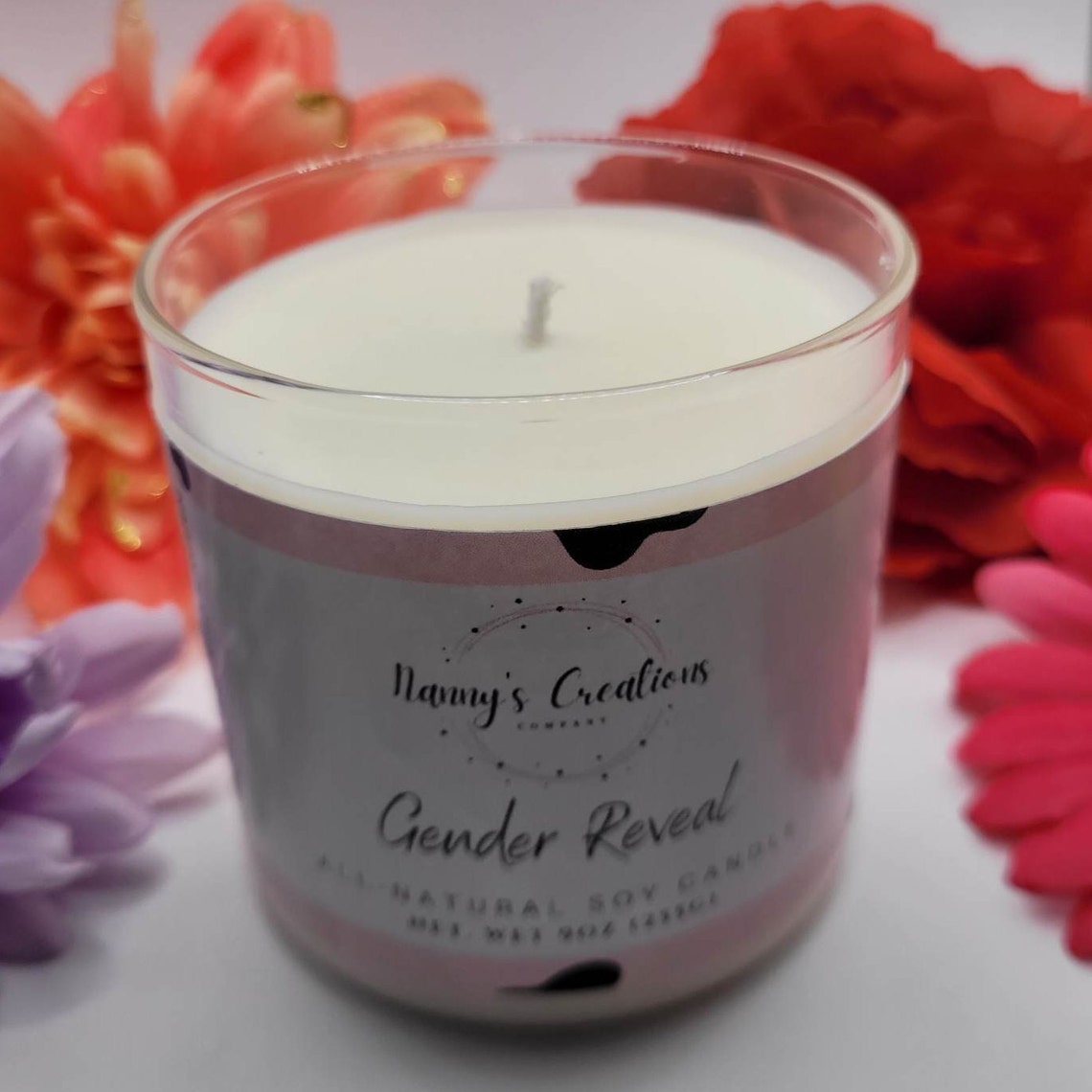 Gender Reveal Candle Etsy