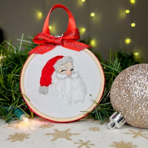 Santa Claus Handmade Christmas Ornament