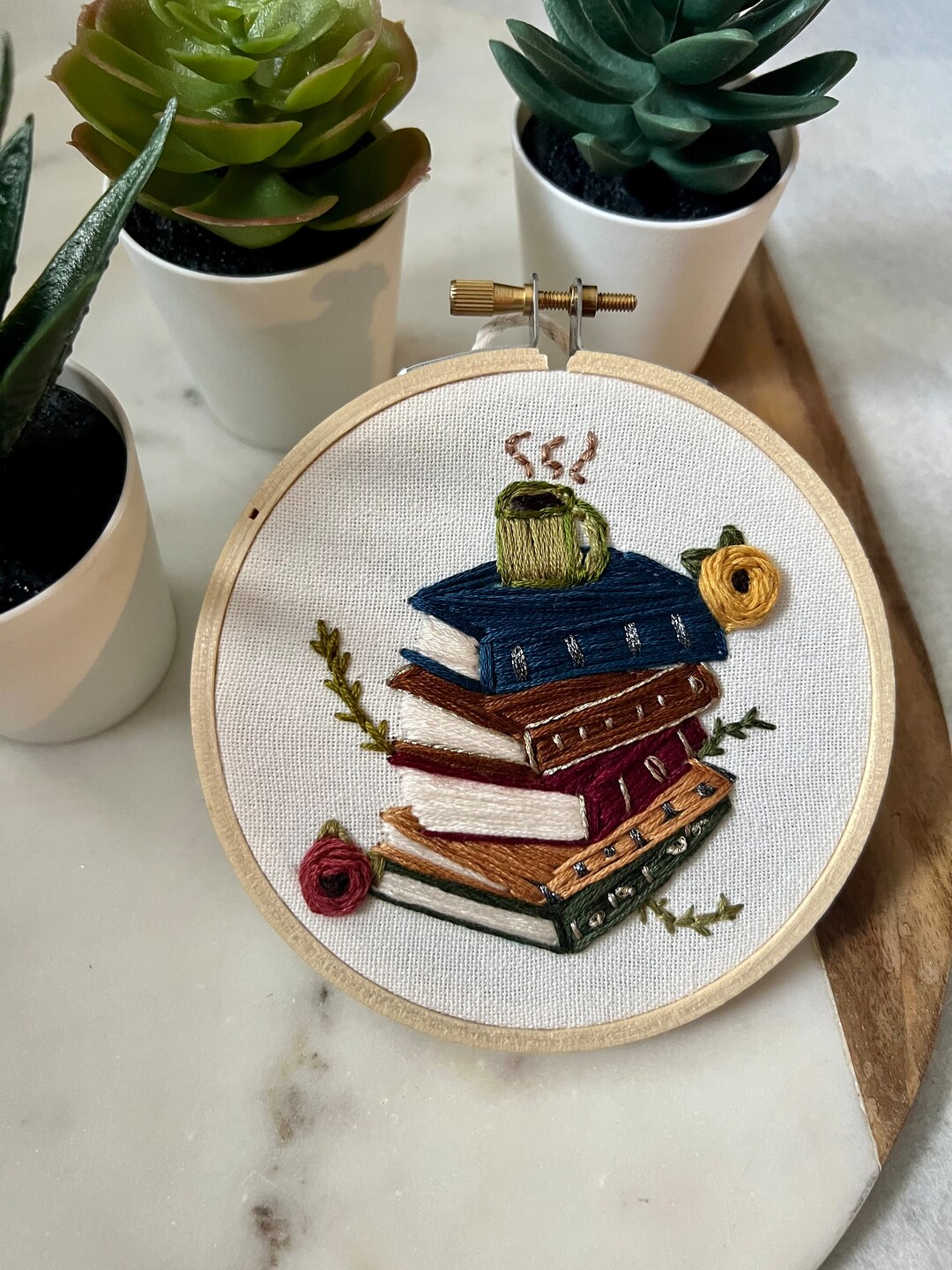Cozy Book Stack - Etsy