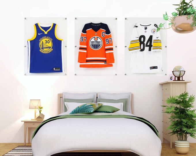 Acrylic Jersey Display Case Jersey Frames Gift for Sports Etsy