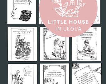COMPLETE New City Catechism for Kids (Q1-52) printable coloring pages