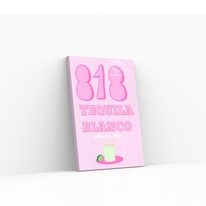 818 Tequila Print Pink 16x20