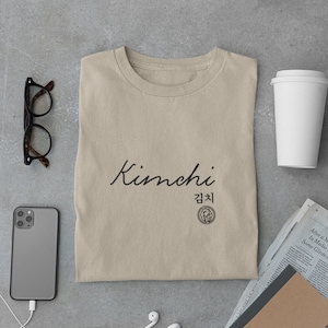 Korean Kimchi Fashion T Shirt/ Korean shirt for Women and Mens Streetwear