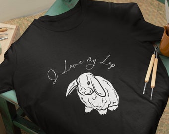 Bunny T-Shirt/ I Love My Lop Shirt/ Holland lop