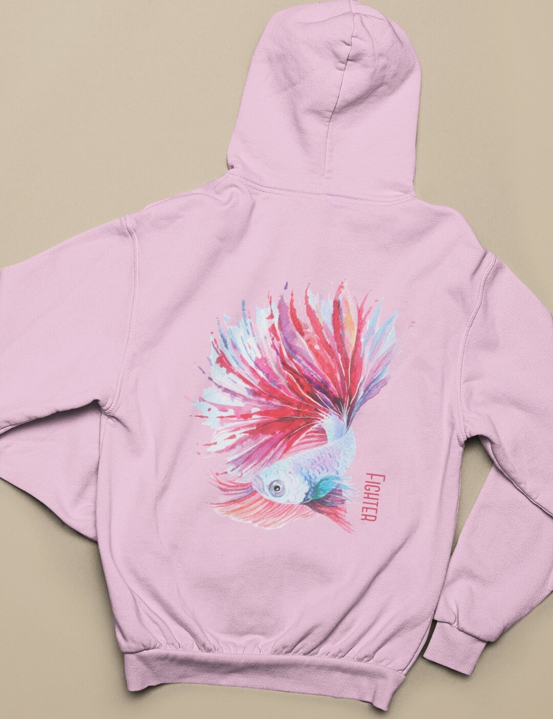 Premium Betta Life Hoodie/ Betta Fish Sweater/ Fish Aquarium Owner Gift ...