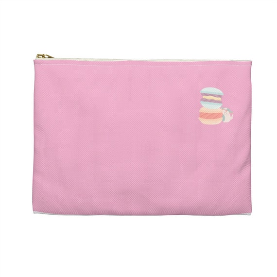 qiwuhai Astuccio a tre scomparti per ragazze, astuccio grande per penne, astuccio portapenne portatile con gattini carini, astuccio scuola regalo per ragazze donne adolescenti (Rosa